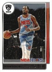 2021-22 Hoops Winter Base Set Kevin Durant #87 card