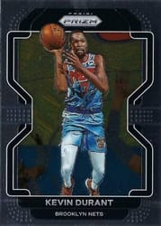 2021-22 Panini Prizm Base Set Kevin Durant #120 card