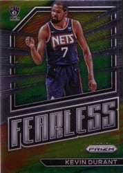2022-23 Panini Prizm Fearless Kevin Durant #7 card