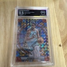 2022 Panini Mosaic Stained Glass Kevin Durant #9 card