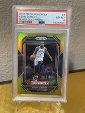 2022 Panini Prizm Kevin Durant Black Gold #10 card