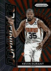 2023-24 Panini Prizm Dominance Kevin Durant #9 card