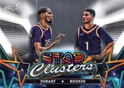 2023-24 Topps Chrome Cosmic Star Clusters Kevin Durant #SC-4 card