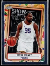 2024-25 Topps Chrome Show and Tell Kevin Durant #ST-1 card