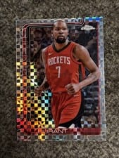 2025 Topps Chrome Kevin Durant Basketball Refractor #155 card