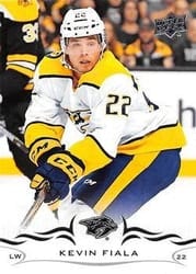 2018-19 Upper Deck Base Set Kevin Fiala #105 card