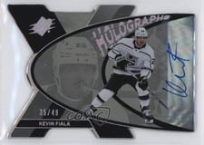 Kevin Fiala 2023-24 SPx Autograph Holograph card