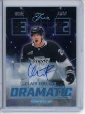 2025-26 Flair Flair for the Dramatic Autographs Kevin Fiala #FTD-13 card