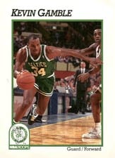 1991-92 Hoops Base Set Kevin Gamble #11 card