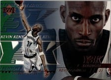 2000-01 Upper Deck Base Set Kevin Garnett #191 card