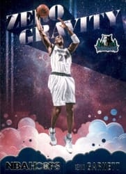 2020-21 Hoops Zero Gravity Kevin Garnett #9 card