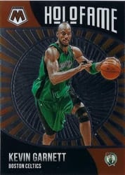 2020-21 Panini Mosaic HoloFame Kevin Garnett #6 card
