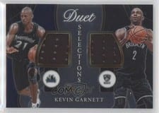 2020-21 Panini Select Duet Selections Memorabilia Kevin Garnett #DS-KGA card