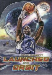 2023-24 Topps Chrome Cosmic Launched Into Orbit Kevin Garnett #LIO-23 card