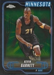 2024-25 Topps Chrome Base Set Kevin Garnett #44 card