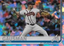 2019 Topps Chrome Sapphire Edition Base Set Kevin Gausman #317 card