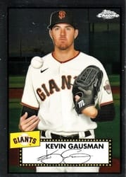 2021 Topps Chrome Platinum Anniversary Base Set Kevin Gausman #490 card