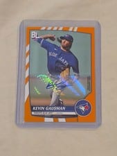 Kevin Gausman 2023 Topps Big League Electric Orange Autographs card
