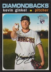 2020 Topps Heritage Base Set Kevin Ginkel #656 card