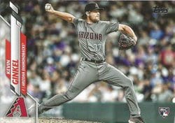 2020 Topps Update Base Set Kevin Ginkel #U-102 card
