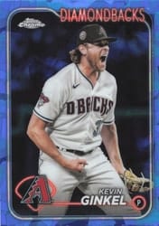 2024 Topps Chrome Sapphire Edition Base Set Kevin Ginkel #572 card