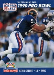 1990 Pro Set Base Set Kevin Greene #392 card