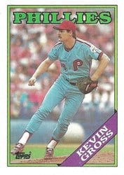 1988 Topps Base Set Kevin Gross #20 card