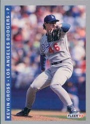 1993 Fleer Base Set Kevin Gross #448 card