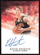 2018 Panini Chronicles Origins Rookie Autographs Kevin Huerter Red #OA-KHT card