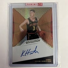 2018 Panini Revolution Rookie Autographs Kevin Huerter #KHT card