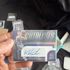 2022-23 Panini Spectra Catalysts Signatures Kevin Huerter #CSA-KHU card