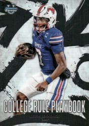 2025 Bowman University Chrome College Rule Playbook Kevin Jennings #CRP-5 card