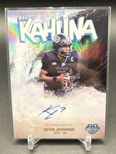 2025 Bowman University Chrome The Big Kahuna Autographs Kevin Jennings #BK-KJ card