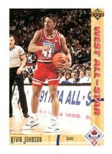 1991-92 Upper Deck Base Set Kevin Johnson #59 card