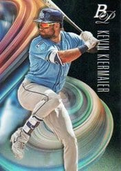 2018 Bowman Platinum Base Set Kevin Kiermaier #46 card