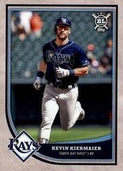 2018 Topps Big League Base Set Kevin Kiermaier #132 card