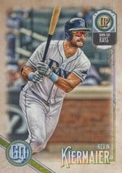 2018 Topps Gypsy Queen Base Set Kevin Kiermaier #106 card