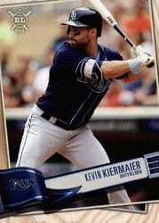 2019 Topps Big League Base Set Kevin Kiermaier #41 card