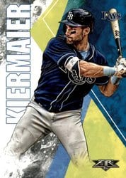 2019 Topps Fire Base Set Kevin Kiermaier #156 card
