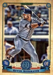 2019 Topps Gypsy Queen Base Set Kevin Kiermaier #27 card
