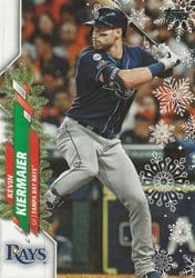 2020 Topps Holiday Base Set Kevin Kiermaier #HW21 card