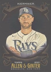 2021 Topps Allen & Ginter X Base Set Kevin Kiermaier #246 card