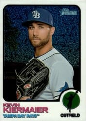 2022 Topps Heritage Chrome Kevin Kiermaier #619 card