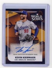 2025 Topps World Champion Autographs Kevin Kiermaier #WCA-KK card