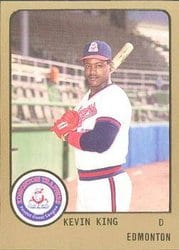 1988 ProCards Base Set Kevin King #573 card