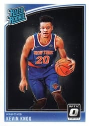 2018-19 Donruss Optic Base Set Kevin Knox #190 card