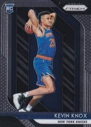 2018-19 Panini Prizm Base Set Kevin Knox #217 card