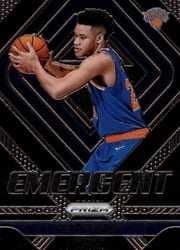 2018-19 Panini Prizm Emergent Kevin Knox #9 card