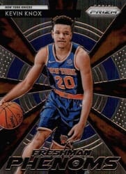 2018-19 Panini Prizm Freshman Phenoms Kevin Knox #17 card