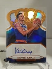 2018 Panini Crown Royale Crown Autographs Rookies Kevin Knox #CR-KKN card